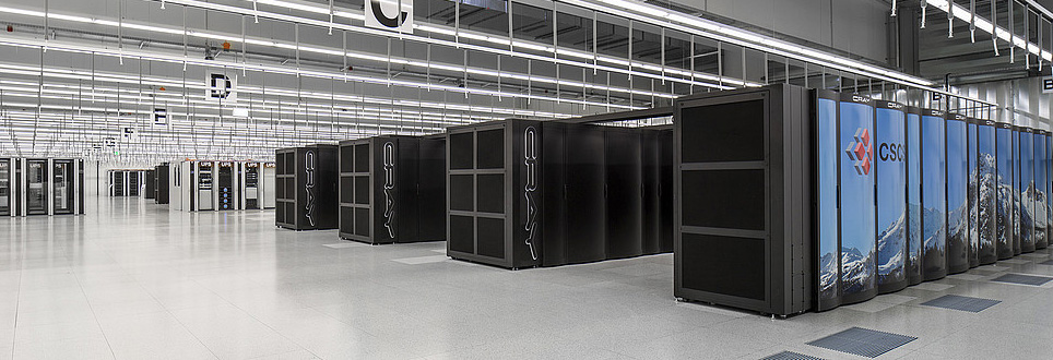 Der Piz Daint Supercomputer am CSCS